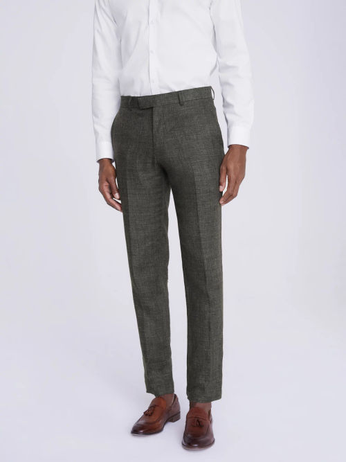 Moss Tailored Fit Linen...