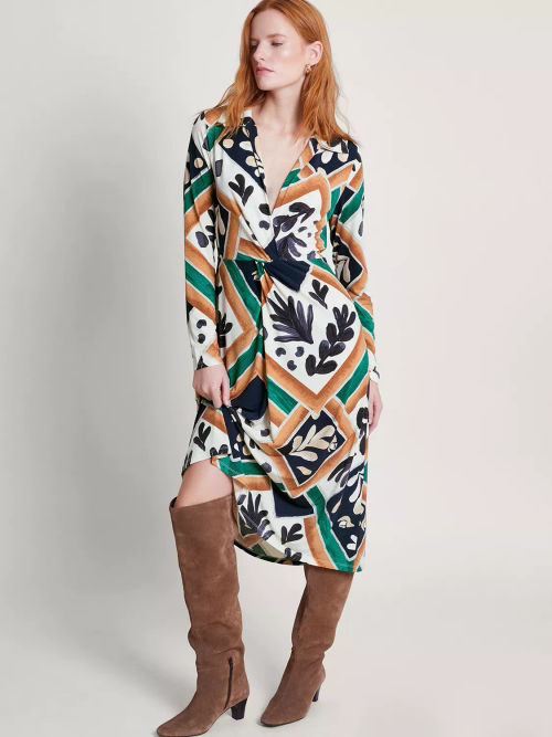 Monsoon Cadenza Print Jersey...