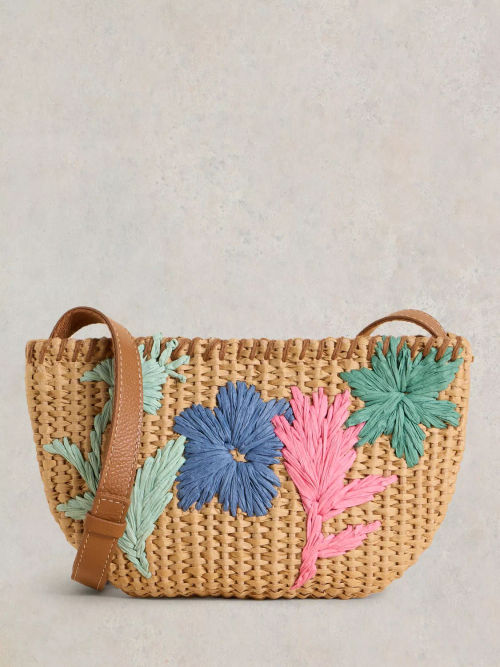 White Stuff Floral Jute...