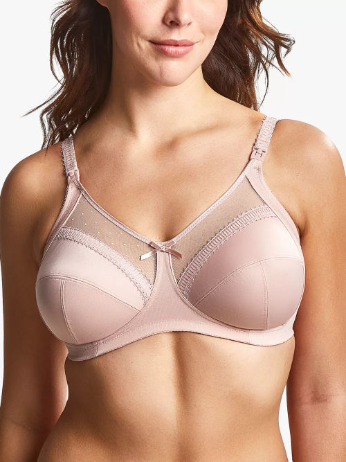 Royce Charlotte Nursing Non-Wired Bra, Blush, £32.00