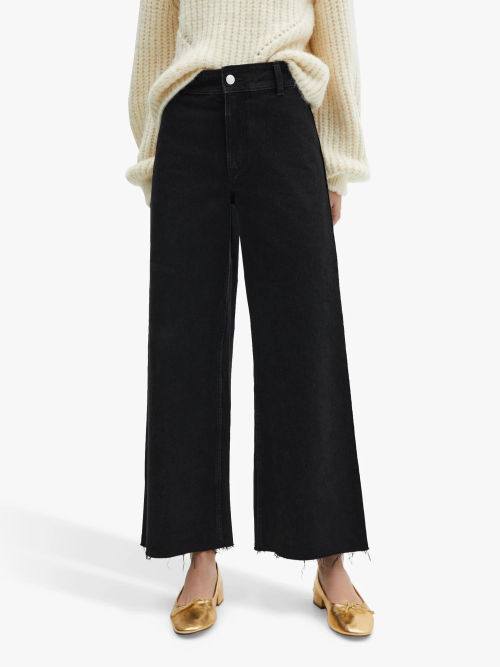 Mango Caherin Wide Leg Jeans