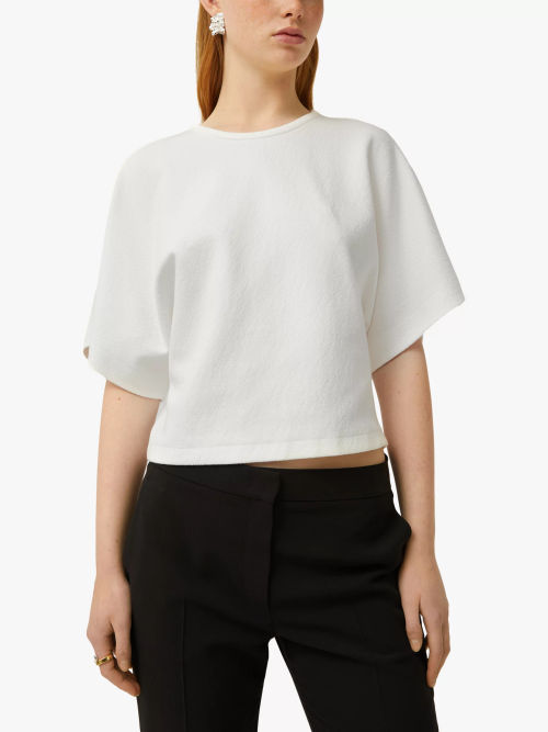 Jigsaw Textured Jersey Top,...