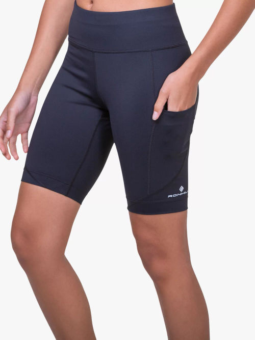 Black Breathable Sports Shorts