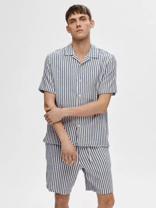 SELECTED HOMME Stripe Short...