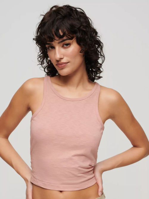 Superdry Ruched Cropped Tank...