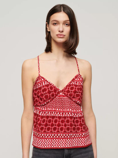 Superdry Printed Woven Cami...