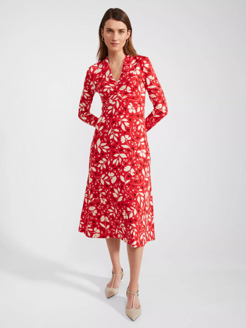 Hobbs Gabi Floral Midi Jersey...