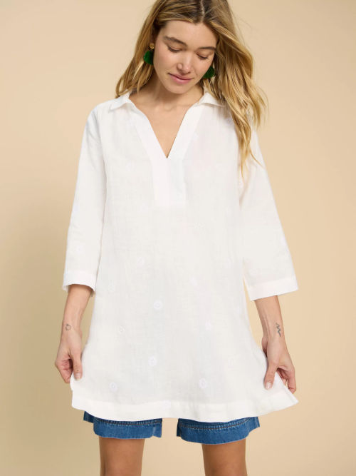 White Stuff Blaire Linen Top