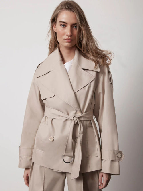 Mint Velvet Short Trench...