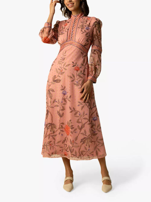 Raishma Elizabeth Floral Midi...