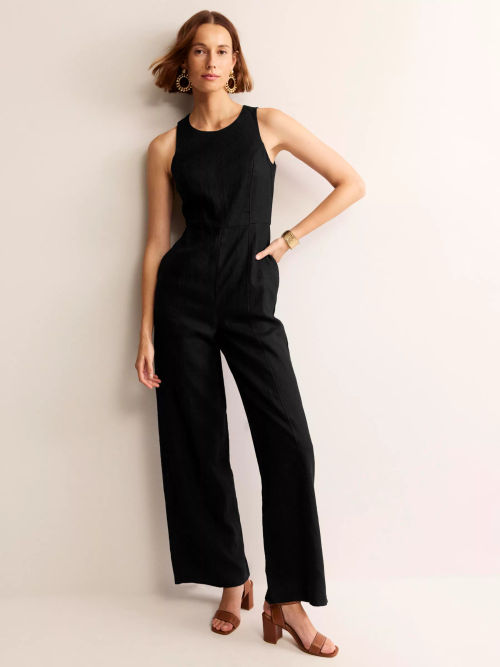 Boden Carla Linen Jumpsuit,...