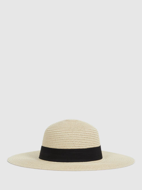 Reiss Lexi Wide Brim Paper...