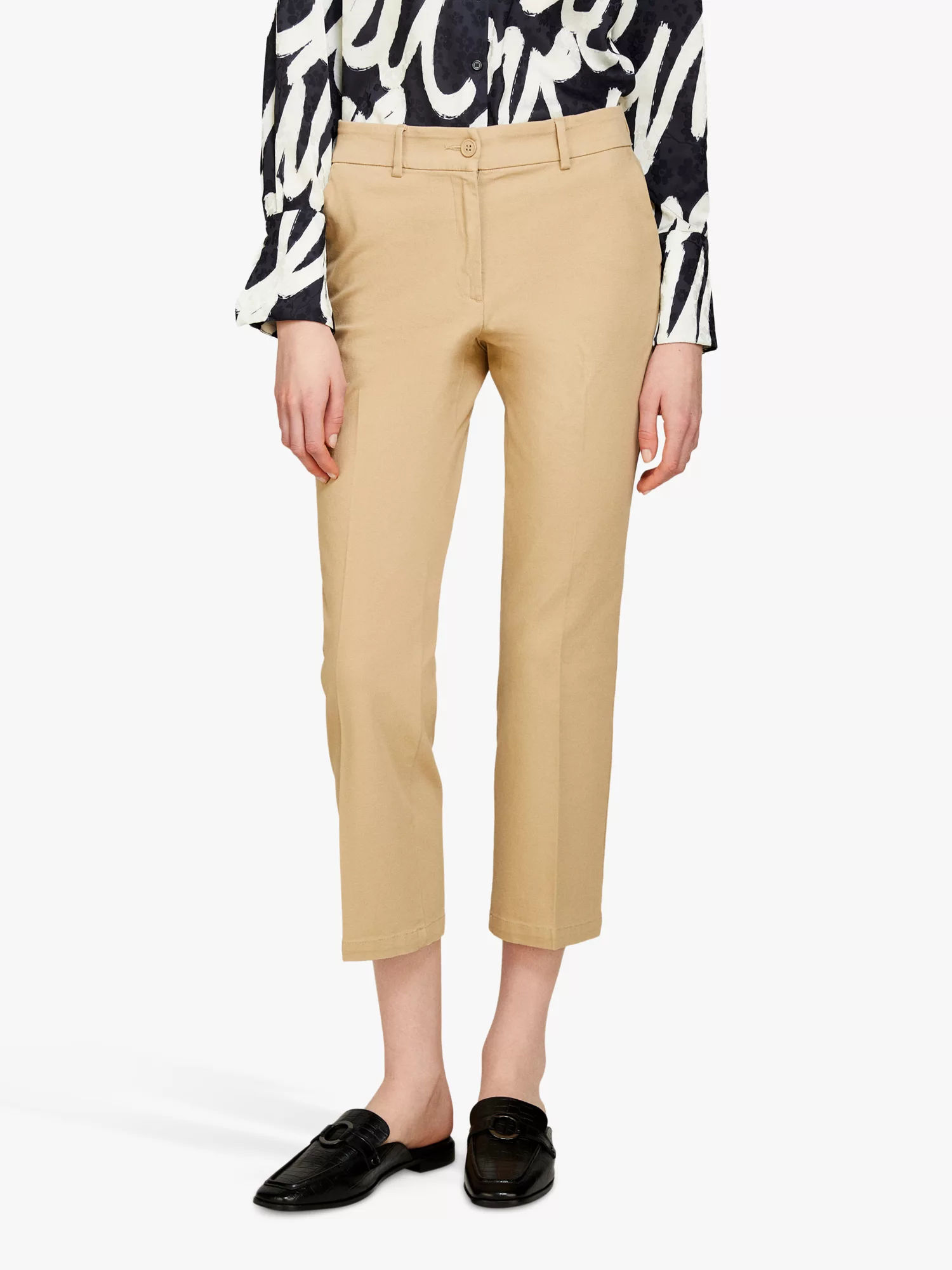 SISLEY Slim Comfort Fit Trousers | £95.95 | Mirror Online