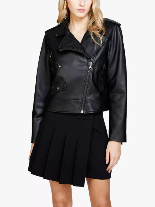 SISLEY Padded Biker Jacket,...