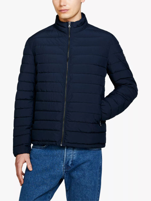 SISLEY Slim Fit Quilted Jacket