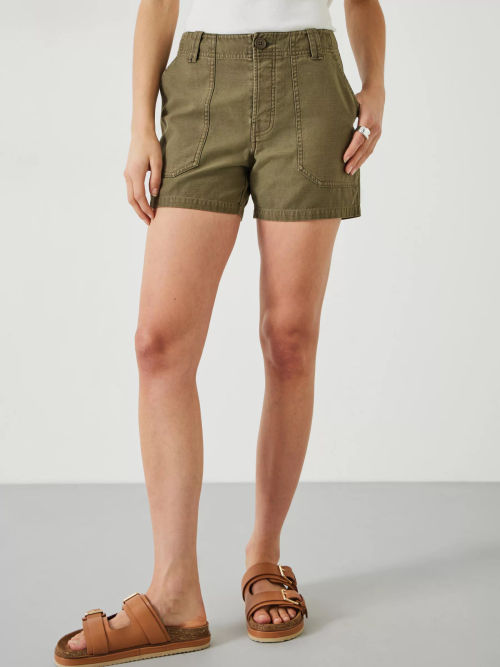 HUSH Kia Washed Shorts