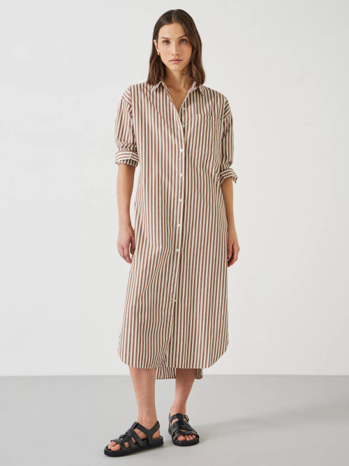 HUSH Sahra Striped Shirt...