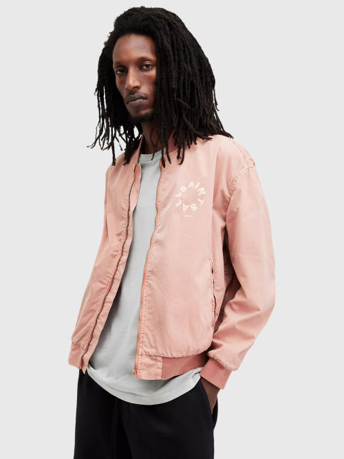 AllSaints Tierra Faded Bomber...