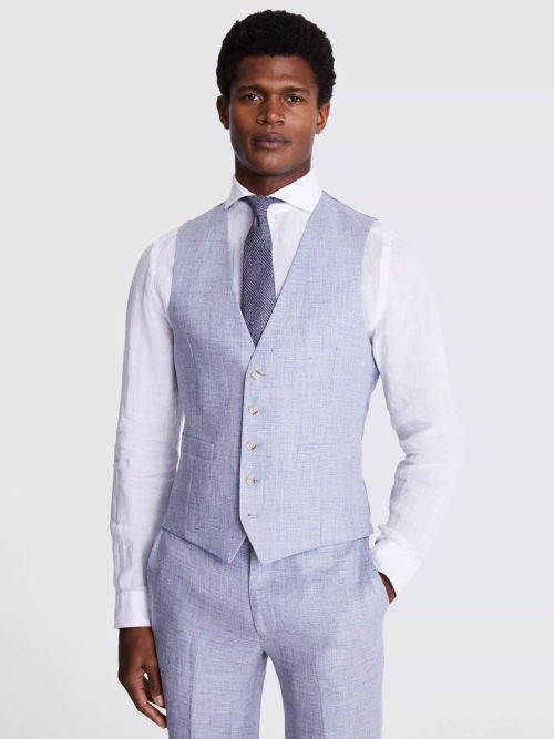 Moss Tailored Fit Linen...