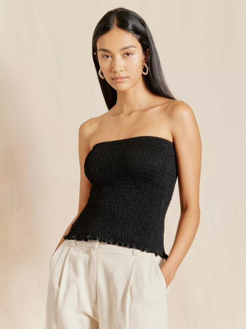 Albaray Shirred Bandeau Top,...