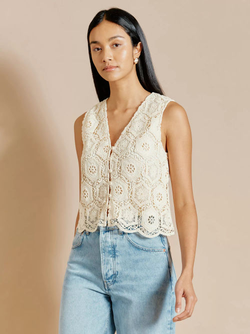 Albaray Cropped Crochet...