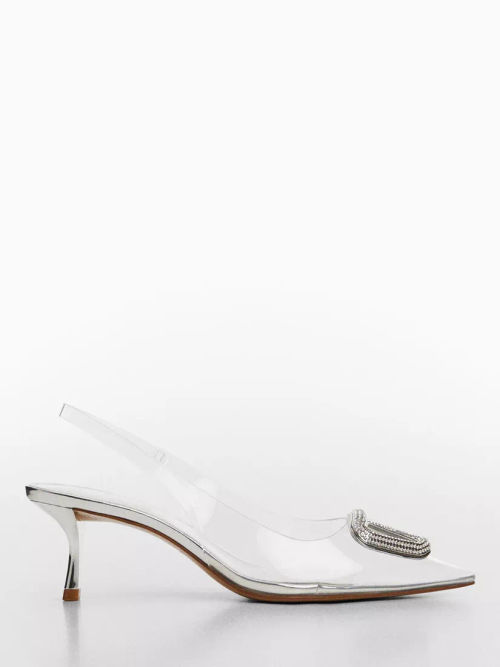 Mango Clear Vinyl High Heel...