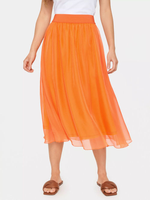 Saint Tropez Coral Midi Mesh...