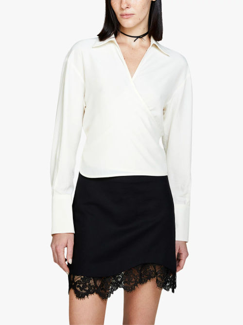 SISLEY Crisscross Long Sleeve...