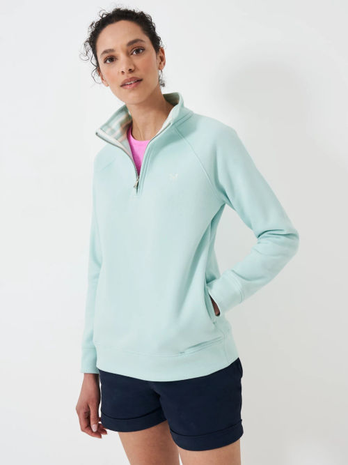 Crew Clothing Half Zip Sweatshirt