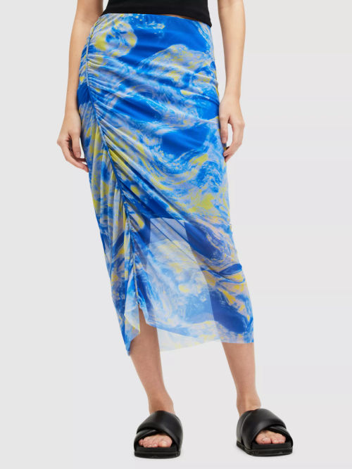 AllSaints Nora Abstract Print...