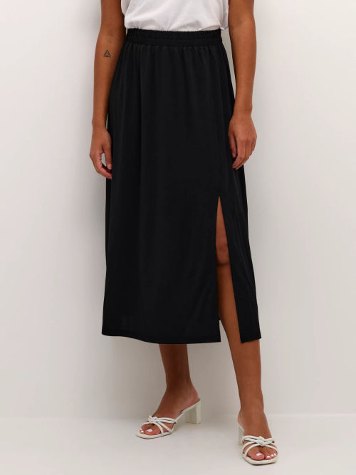 KAFFE Mally Jersey Midi Skirt