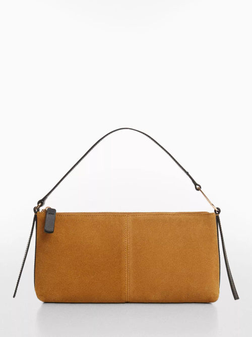 Mango Rua Leather Shoulder...