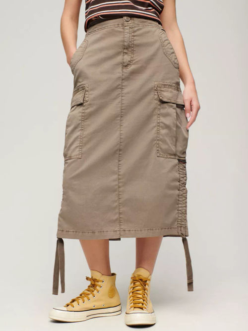 Superdry Cargo Midi Skirt