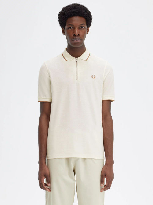 Fred Perry Pique Zip Polo...