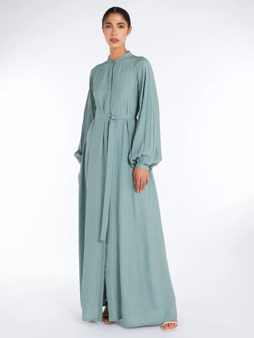 Aab Sage Jacquard Maxi Dress,...