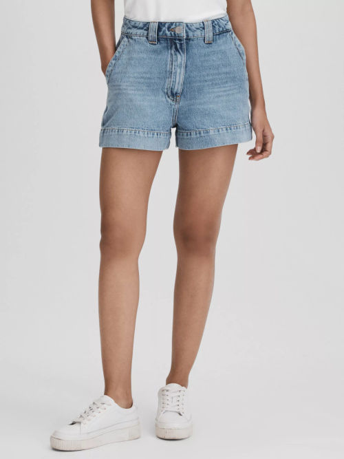 Reiss Olivia High Waist Denim...