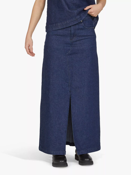 Sisters Point Olia Denim Maxi...