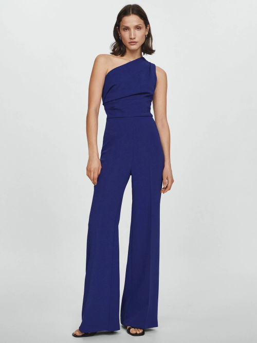 Mango One Shoulder Jumpsuit,...