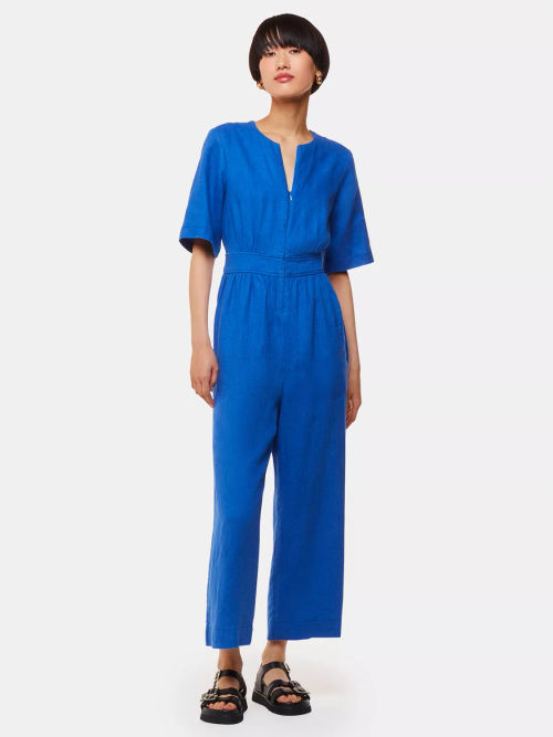 Whistles Cosima Linen Jumpsuit