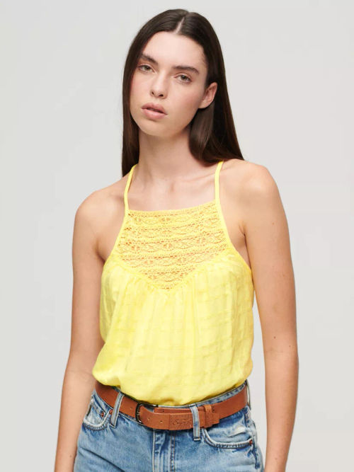 Superdry Lace Cami Beach Top