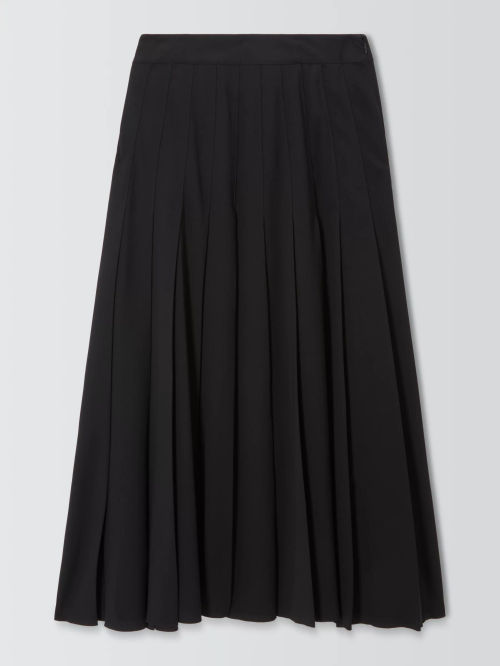 John Lewis Crepe Pleated...