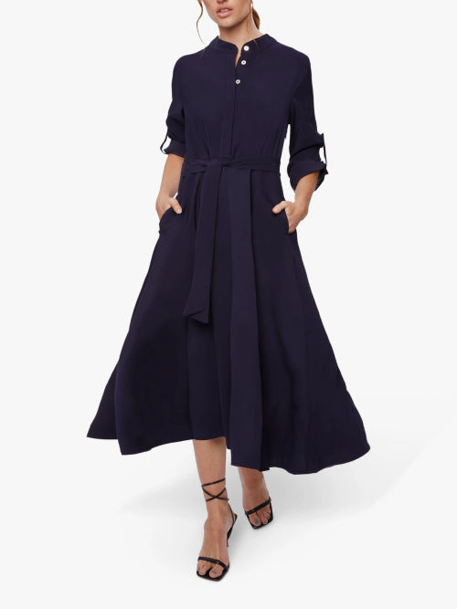 James Lakeland Roll Sleeve Midi Dress