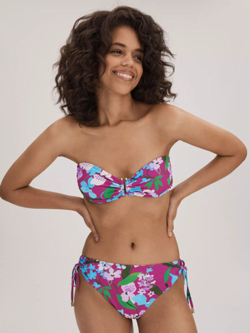 FLORERE Floral Print Bandeau...