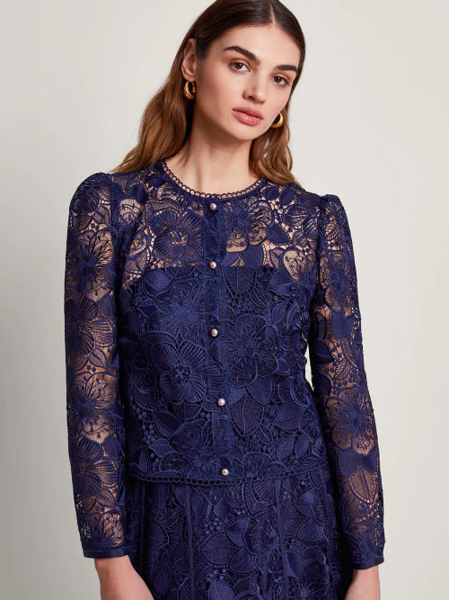 Monsoon Abelia Lace Jacket,...