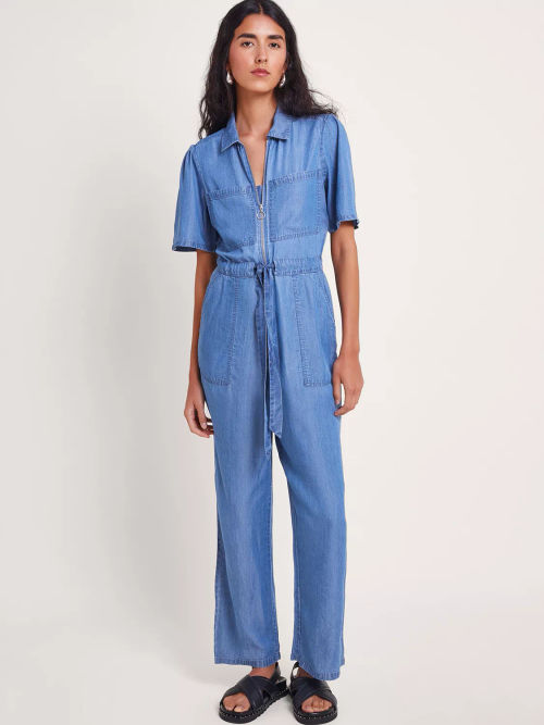 Monsoon Tara Jumpsuit, Denim...