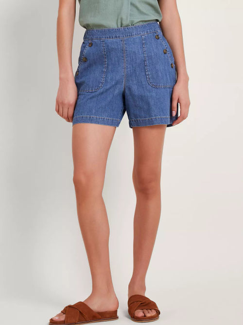 Monsoon Harper Denim Shorts,...