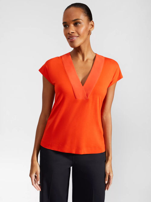 Hobbs Jonie V Neck Top