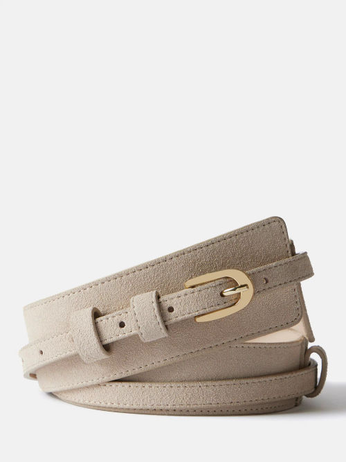 Mint Velvet Suede Waist Belt,...