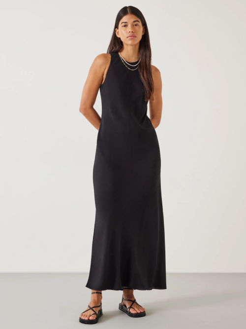 HUSH Imani Maxi Dress, Black