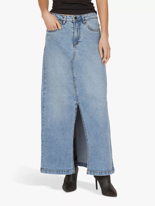 Sisters Point Olia Denim Maxi...